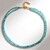 Collana in argento con Apatite Blu