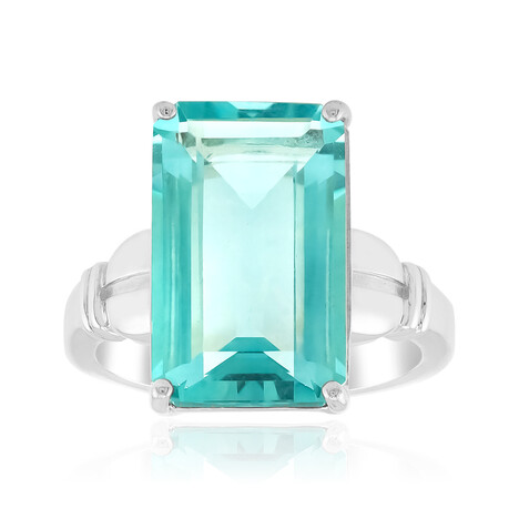 Zilveren ring met een Braldu Fluoriet (Pallanova)