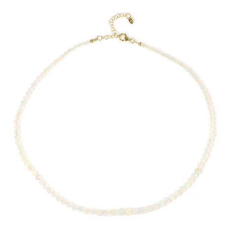 Collier en argent et Opale Welo