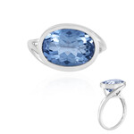 Anillo en plata con Cuarzo azul