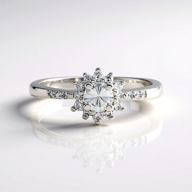 Zircon Silver Ring