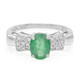 Bague en argent et Emeraude de Bahia