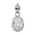 Pendentif en argent et Quartz Princier