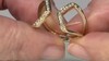 Gouden ring met SI1 (H) Diamanten