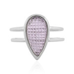 Anello in argento con Ametista Rose de France