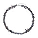 Collar en plata con Obsidiana plateada
