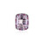 Rose de France Amethyst Silver Pendant