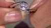 Zilveren ring met een kunziet