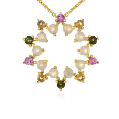 Collana in argento con Opale di Welo