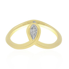 Anello in oro con Diamante VS2 (G) (de Melo)