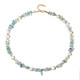 Collana in argento con Berillo Fancy (Riya)