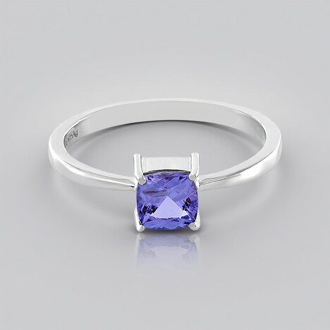 Anello in argento con Tanzanite