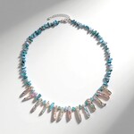 Collar en plata con Perla blanca Freshwater