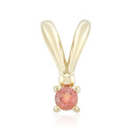 Gouden hanger met een pezzottaiet