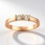 Anello in oro con Diamante Rose de France SI1 di Argyle (Annette)