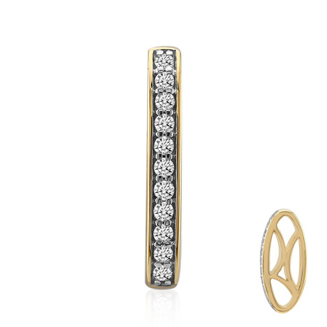 SI1 (G) Brillant-Goldanhänger (Annette)