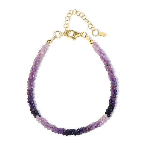 Fluorit-Silberarmband