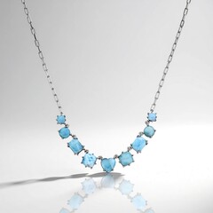 Collana in argento con Larimar