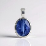 Ciondolo in argento con Cianite del Nepal