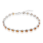 Madeira-Citrin-Silberarmband