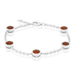 Bracciale in argento con Citrino Madeira (de Melo Essence)