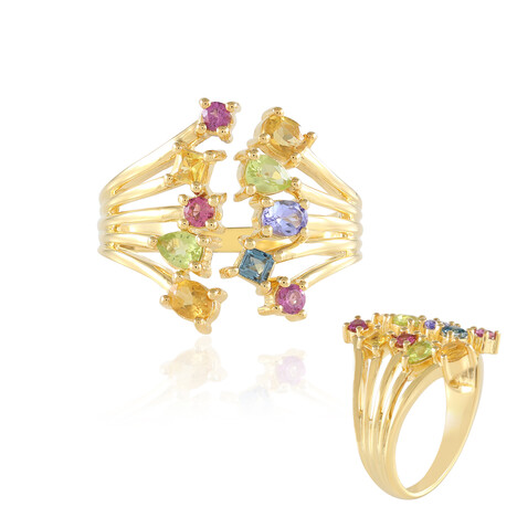 Edelstein-Silberring