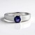 Anello in argento con Iolite