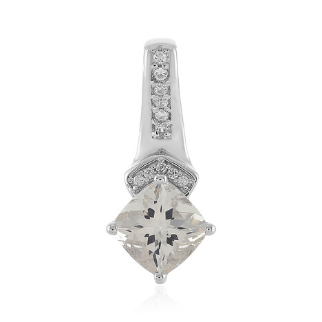 Ciondolo in argento con Danburite