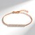 Bracciale in argento con Diamante Rose de France VS1 di Argyle (Annette)