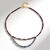 Collana in argento con Granato Mozambico (Riya)