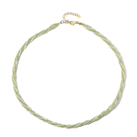 Collier en argent et Péridot