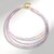 Collana in argento con Berillo Fancy