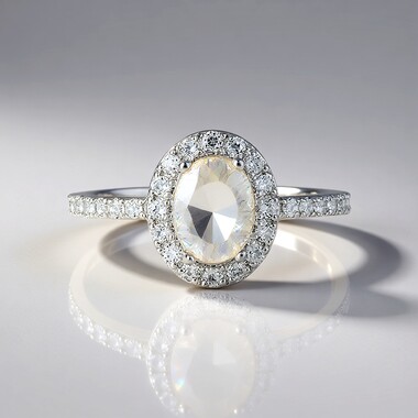 Bague en argent et Opale Welo