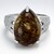 Bague en argent et Quartz Dinosaure