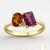 Anello in oro con Citrino