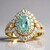 Anello in oro con Tormalina Paraíba (CIRARI)