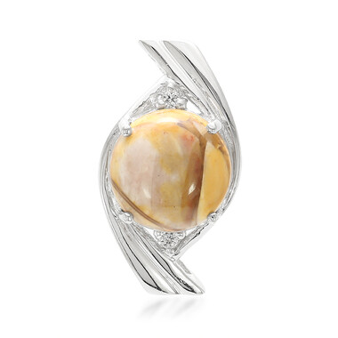 Ciondolo in argento con Mokaite