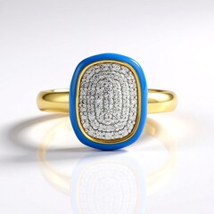 Anillo en plata con Zircón (Adela Silber)