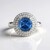 Anello in argento con Fluorite Cangiante (MONOSONO COLLECTION)