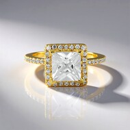 Anillo en plata con Zircón (MONOSONO COLLECTION)