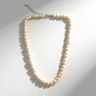 Collier en argent et Perle blanche de culture d'eau douce (TPC)