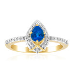 Bague en or et Haüyne