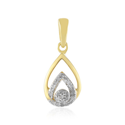 Pendentif en argent et Diamant I2 (I)