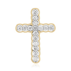 Gouden hanger met Diamanten SI1 (G)