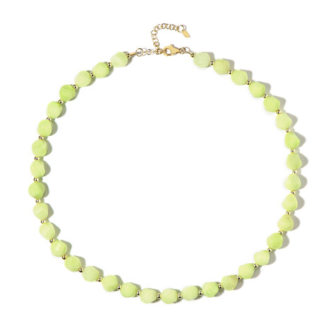 Collana in argento con Quarzo Verde