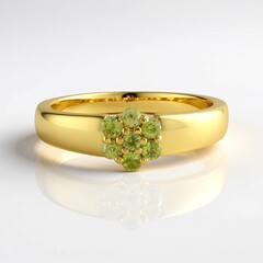 Anello in argento con Sfene