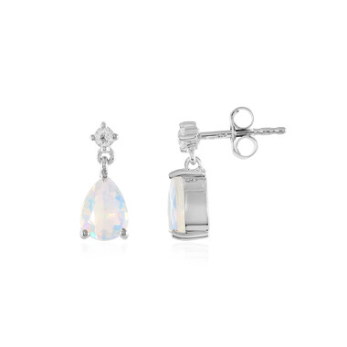 Orecchini in argento con Opale di Welo