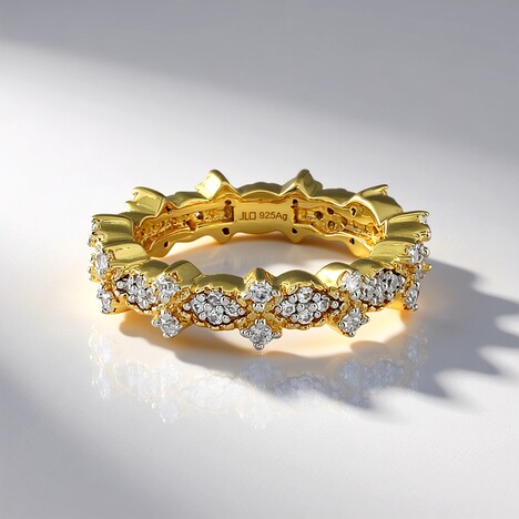 Anello in argento con Zircone