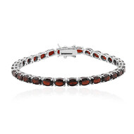 Granat-Silberarmband