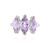 Rose de France Amethyst Silver Ring
